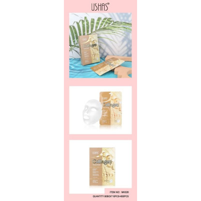 Mascarilla facia con colageno 