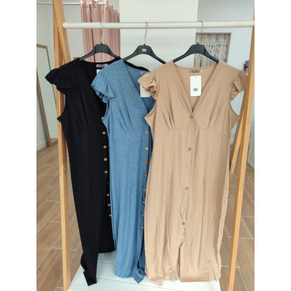 Vestido abotonado