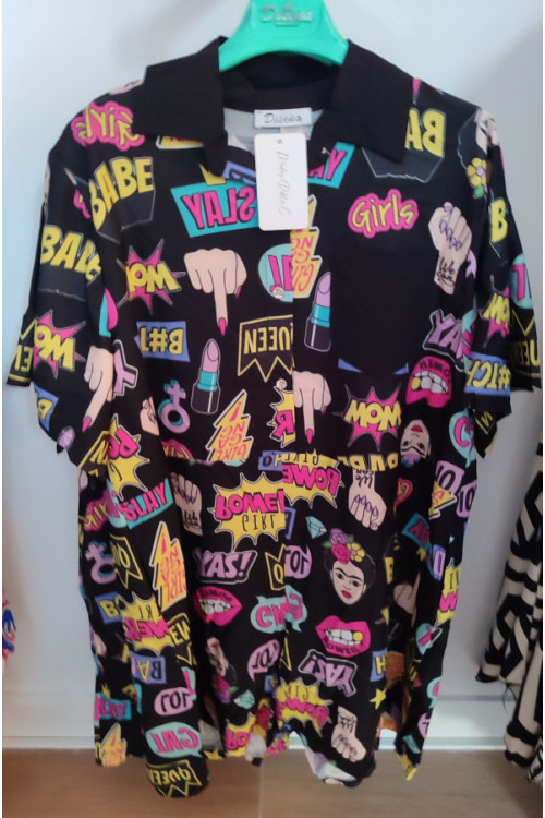 Mono camisero Hawai