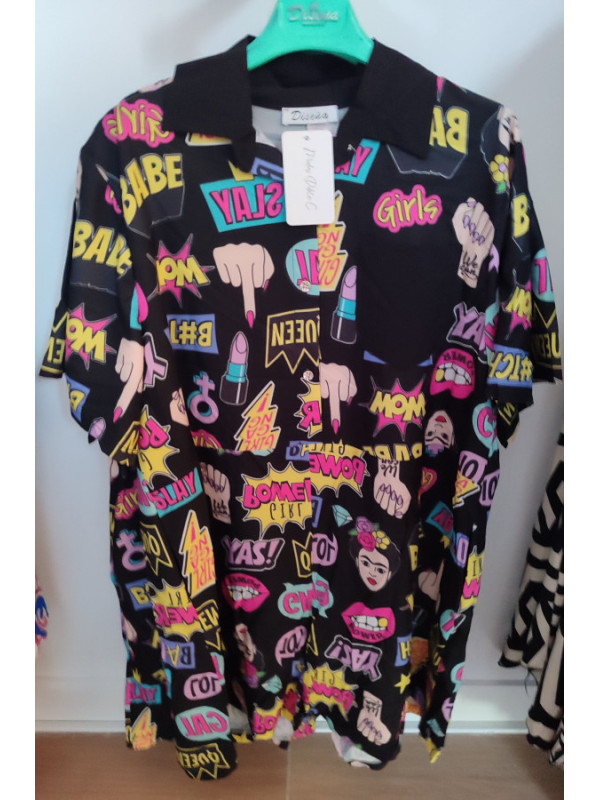 Mono camisero Hawai