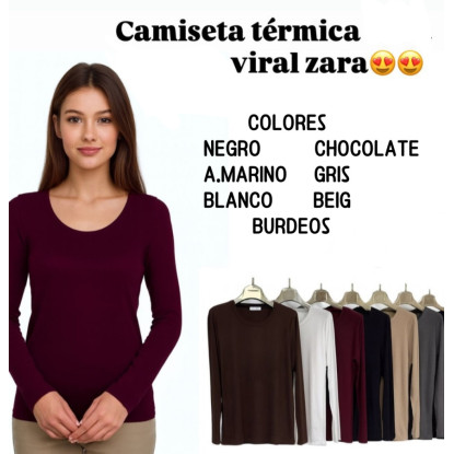 Camiseta Térmica Zara 