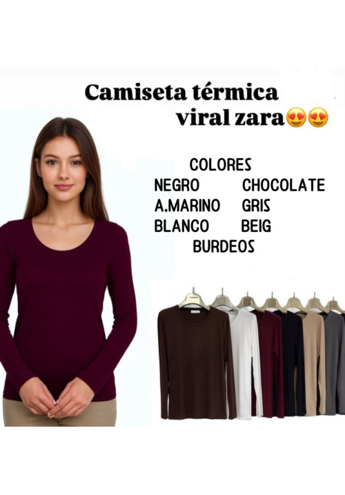 Camiseta Térmica Zara 