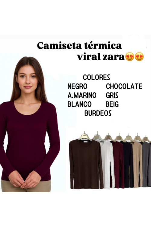 Camiseta Térmica Zara 