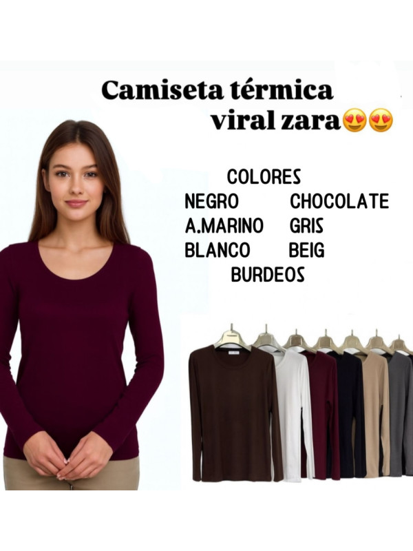Camiseta Térmica Zara 