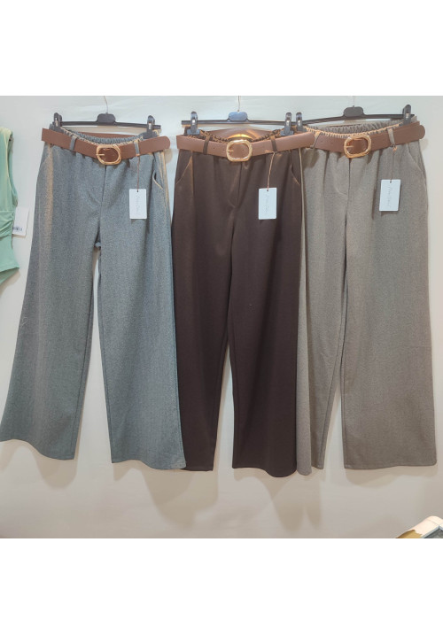 Pantalón espiga cinturón