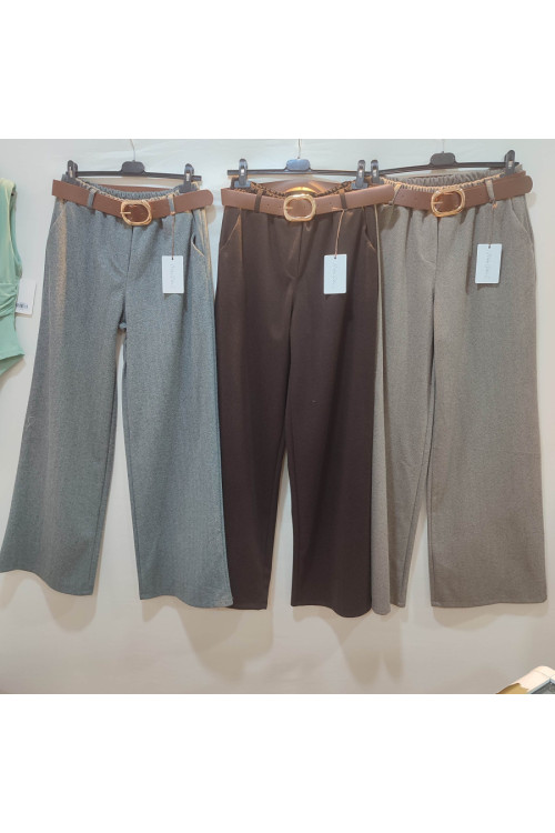 Pantalón espiga cinturón