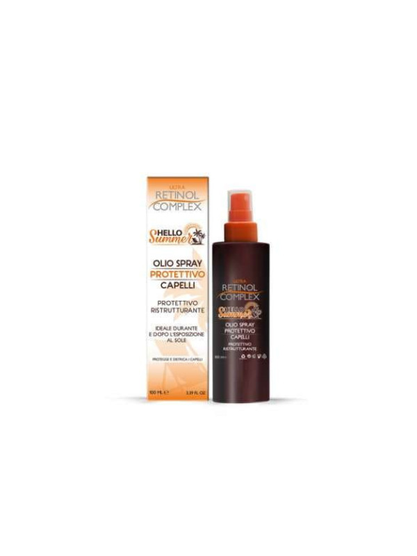 Spray solar para el cabello