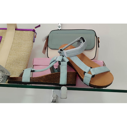 Sandalias Cloe Azul