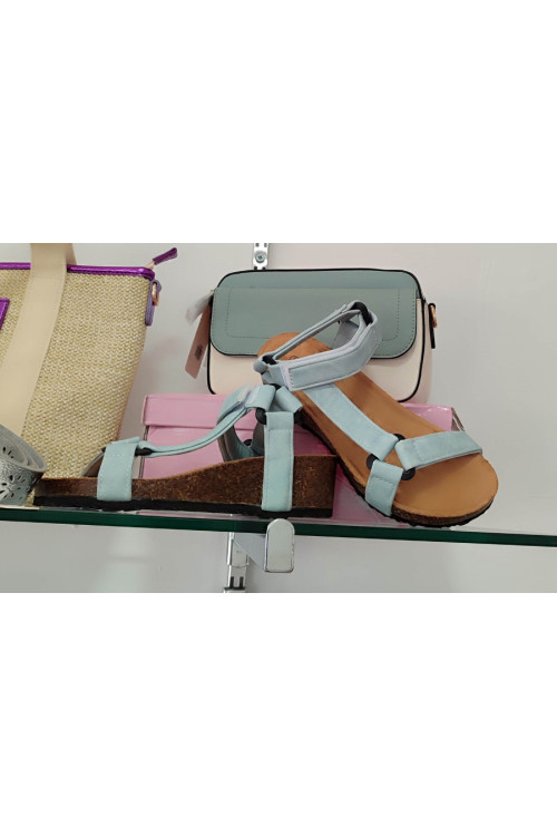 Sandalias Cloe Azul