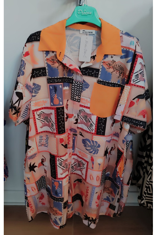 Mono camisero Hawai