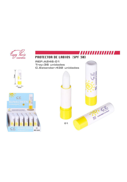 Protector labial factor 30