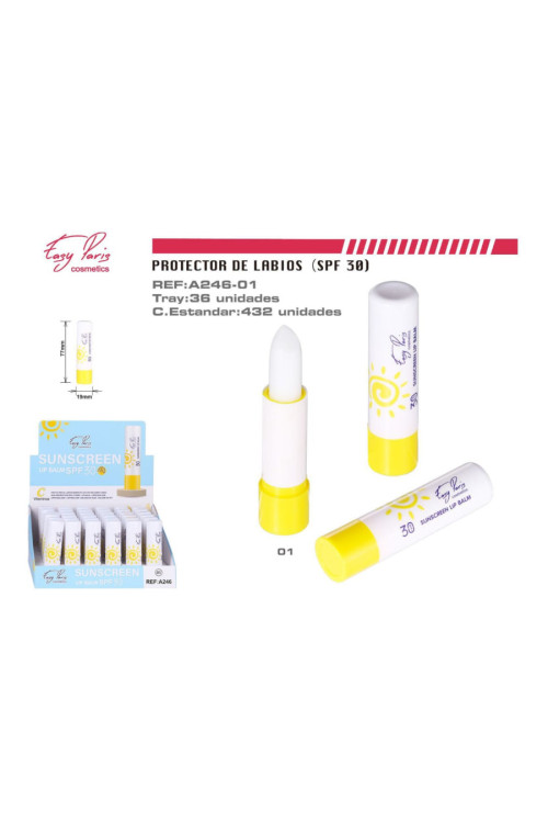 Protector labial factor 30