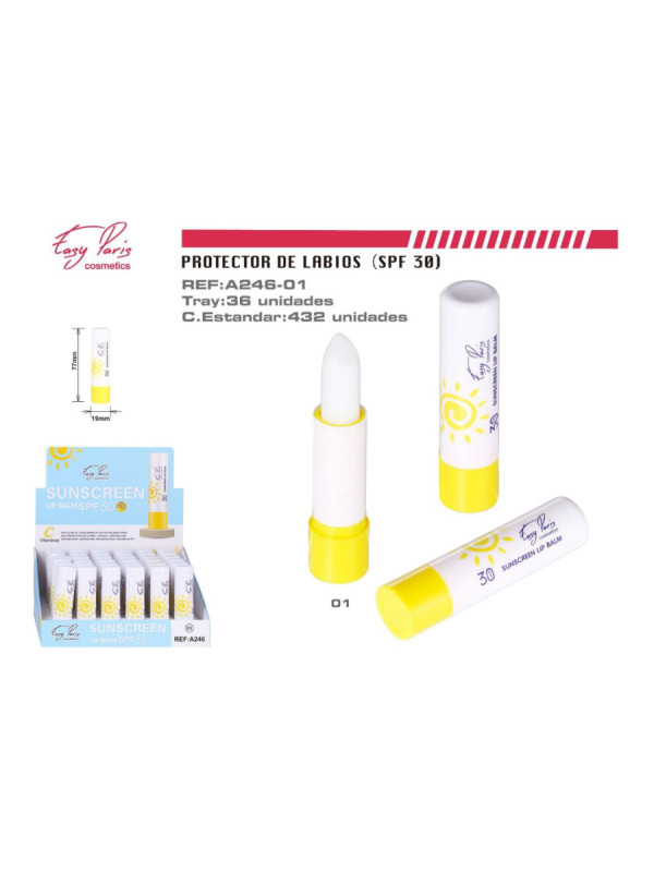 Protector labial factor 30
