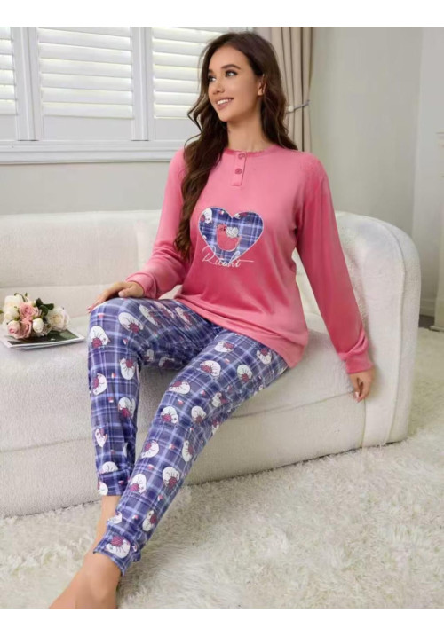 Pijama corazón
