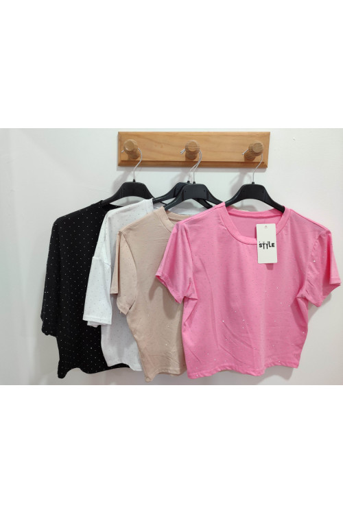 Camiseta brillo
