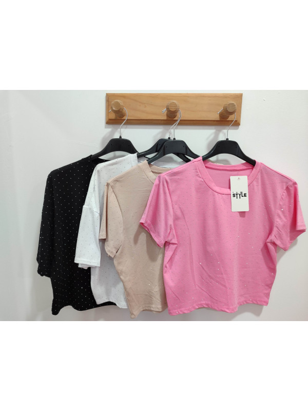 Camiseta brillo