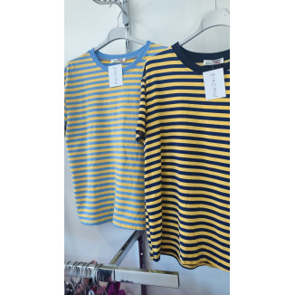 Camiseta Rayas bicolor