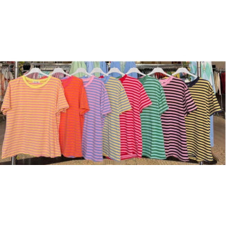 Camiseta Rayas bicolor