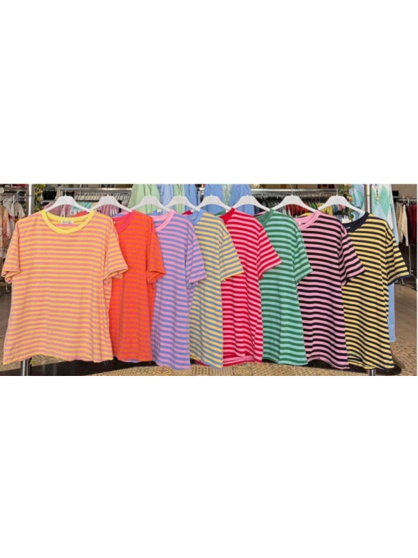 Camiseta Rayas bicolor