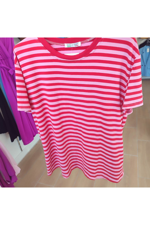 Camiseta Rayas bicolor