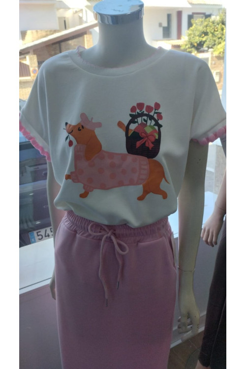 Camiseta perrito 