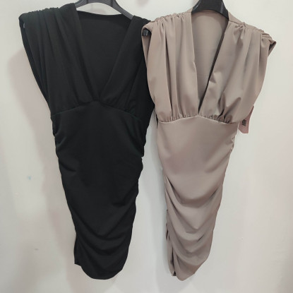 Vestido Frunce corto 